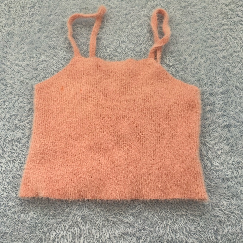 Pink Fuzzy Shirt
